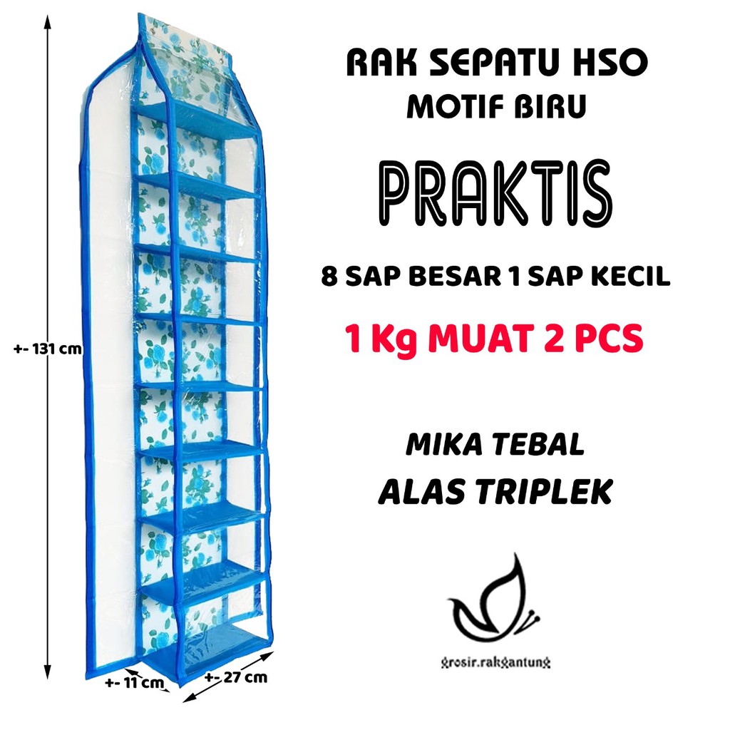 Obral rak gantung sepatu full resleting TEMPAT SEPATU GANTUNG SEPATU ORGANIZER