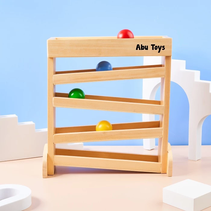Ball Tracker mainan anak perempuan laki laki wooden toys edukasi montessori