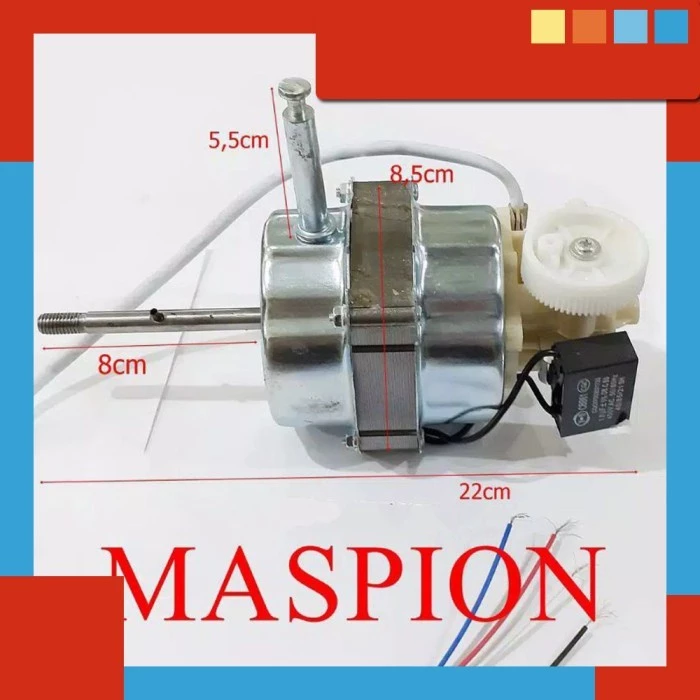 Maspion EX-167 S Mesin Motor Dinamo Kipas Angin 16 " Inchi Inci EX-1