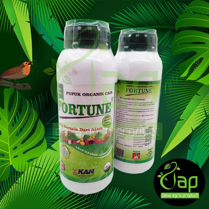 PUPUK NPK PUPUK ORGANIK CAIR FORTUNE 500ML PENYUBUR TANAMAN - PUPUK MAKRO MIKRO LENGKAP KALSIUM