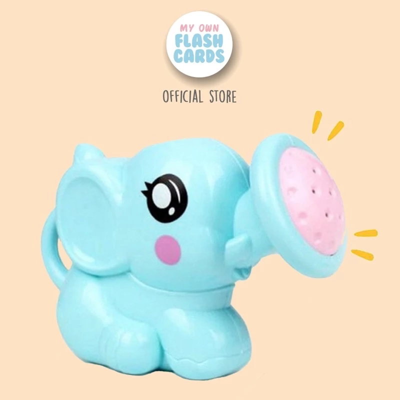 Bath Toy - Elephant Shower - Watering Can - Mainan Mandi Anak Bentuk Gajah Air Siram Tanaman Anak