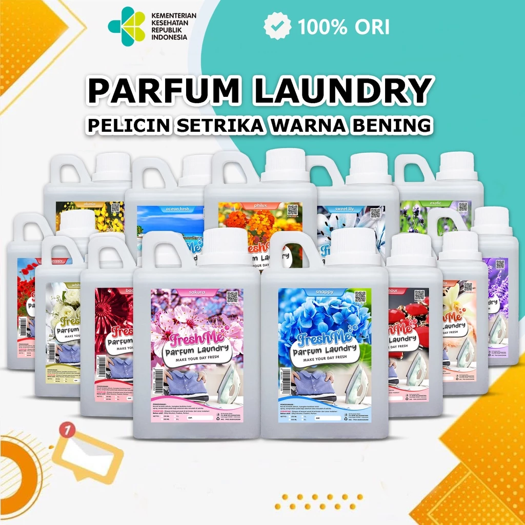 [COD] Parfum laundry murah - wanginya tahan lama - pelicin dan pengharum baju anti apek anti jamur