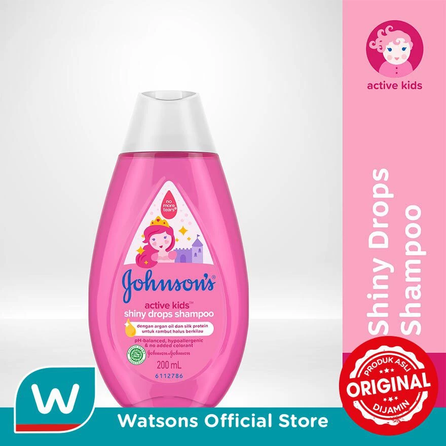 Johnson's Kids Shiny Drops Shampoo 200ml