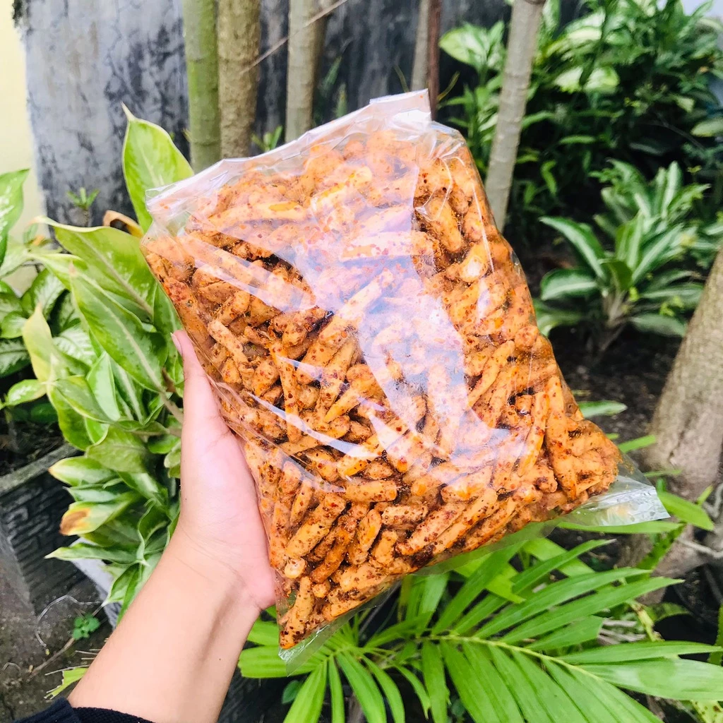 500GR | Lebih Renyah 1/2KG BASRENG VIRAL | BAKSO GORENG PEDES DAUN JERUK | BAKSO GORENG