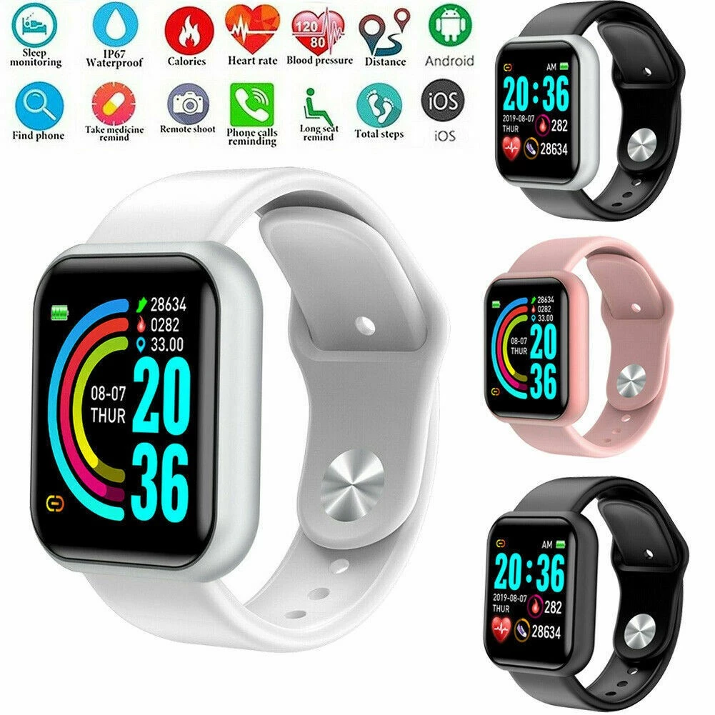 COD- Smartwatch wanita Y68 Smart watch y68 Smartband Y68 Smart band Y68