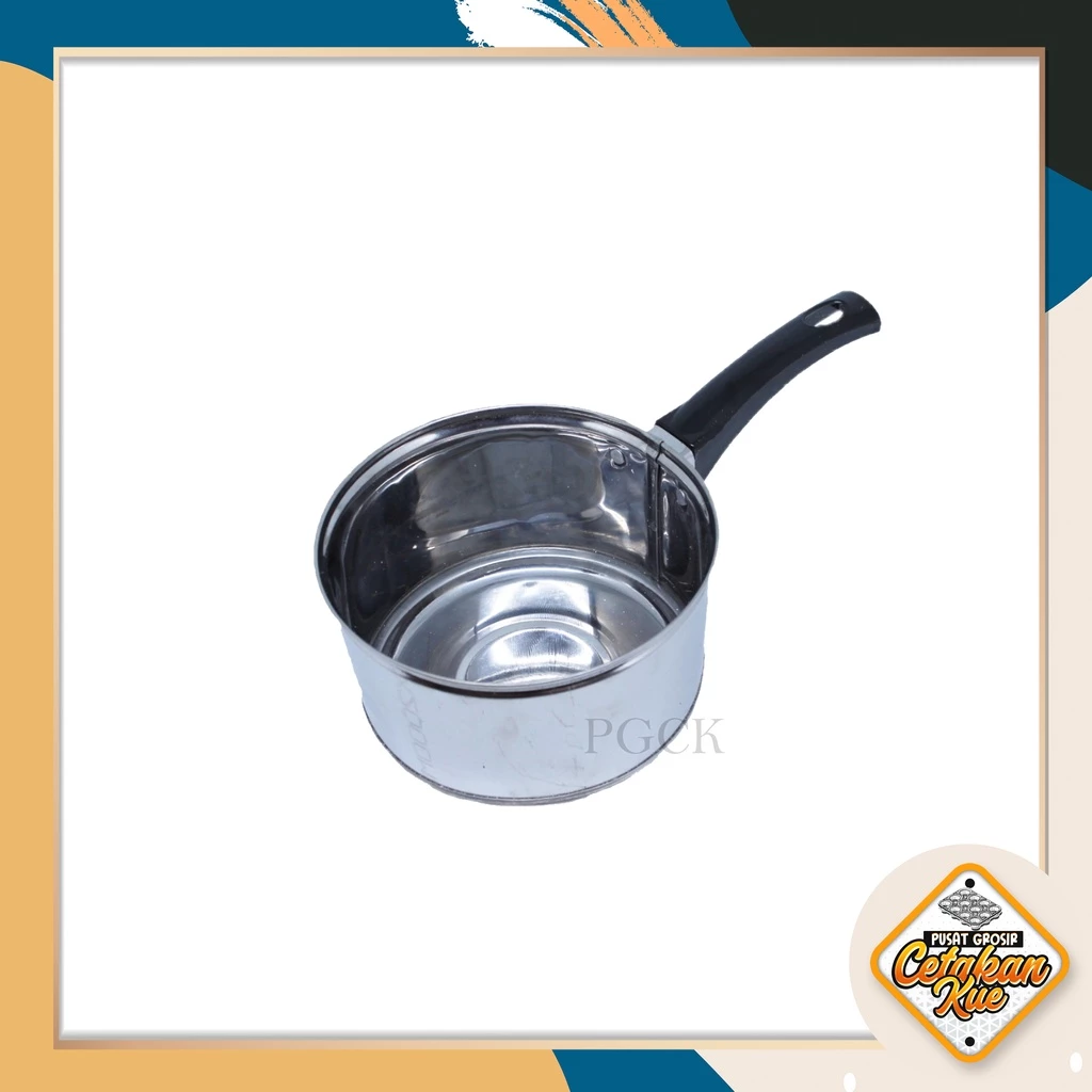 PGCK Panci Mie Kecil Stainless/ Panci Rebus/ Panci Mie Ukuran 16cm/ Panci Susu