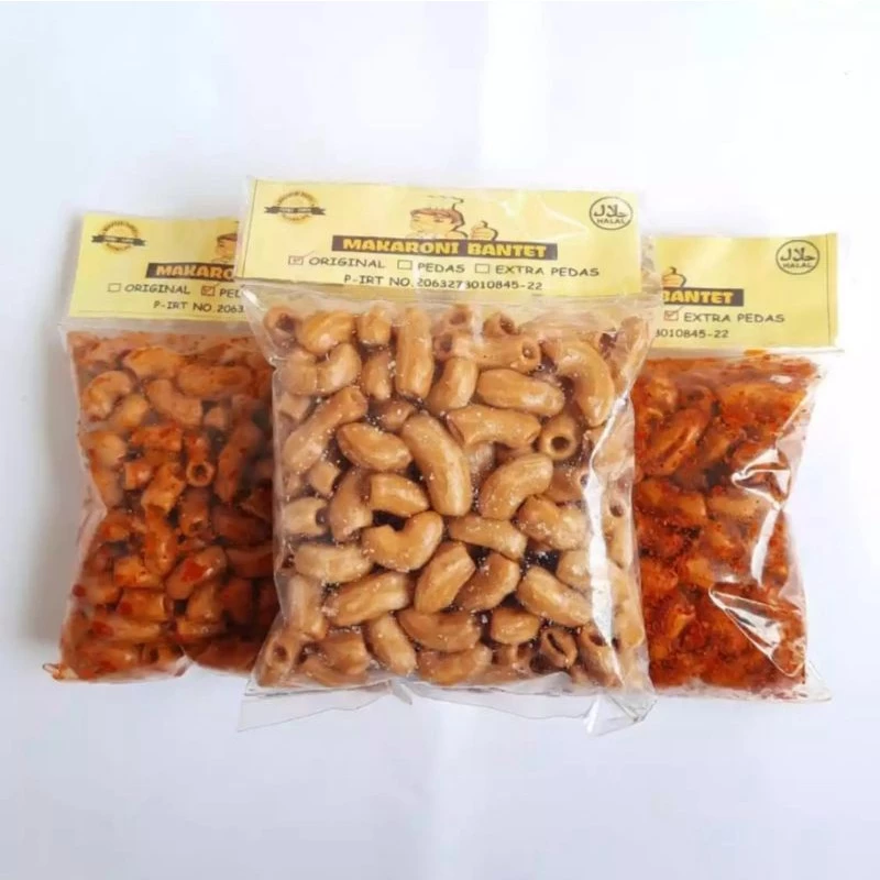 Makaroni Bantet Cap Koki Snack Tasikmalaya < Macaroni Kriwil Cap Koki Snack < Makroni