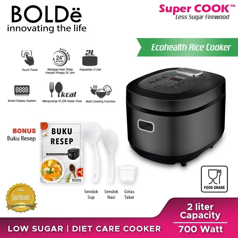 Bolde Super Cook Less Sugar Firewood