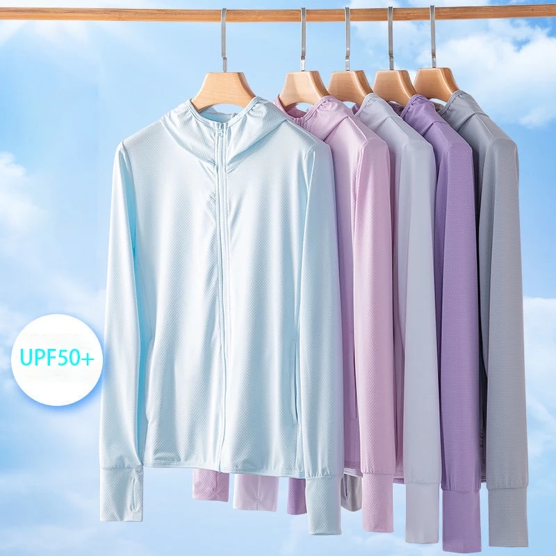 WOMEN Jaket Mesh Hoodie UV Protection Dryfit Unisex