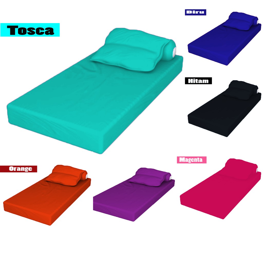 SPREI POLOS / SPREI KARET UK, 90x200x20 "ASLI POLOS BUKAN EMBOS"