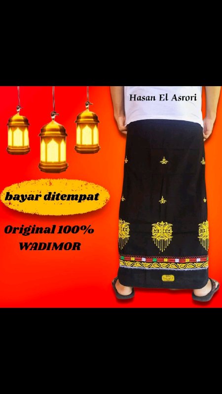 READY STOK SARUNG BORDIR KOMPUTER ASLI #sarung #wadimor #wadimorsarungindonesia #bordir #bordirkomputer #bagusbangettt😍