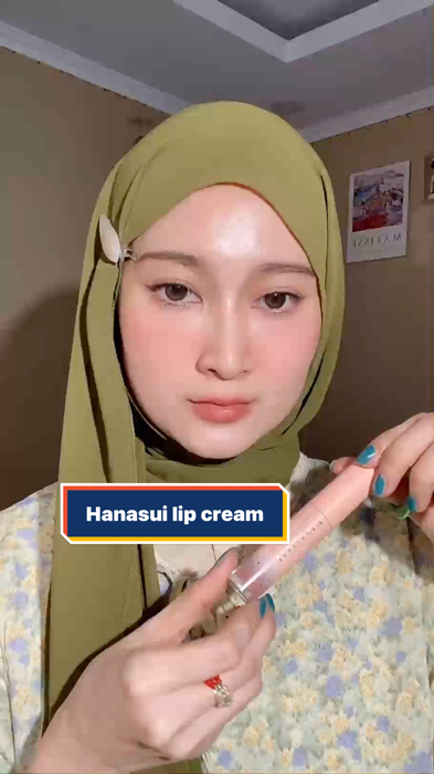 Hanasui lip cream #RacunShopee #ShopeeBeautyHaul #ShopeeRamadanLook #SpillBawaBerkah
