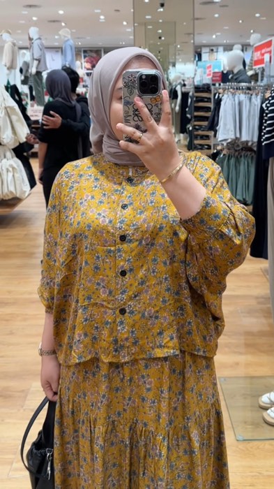 Simpel outfit ngemal oneset rok rayon #oneset #onesetrok #RacunShopee #ShopeeLook #ShopeeFashionHaul #ShopeeHaul