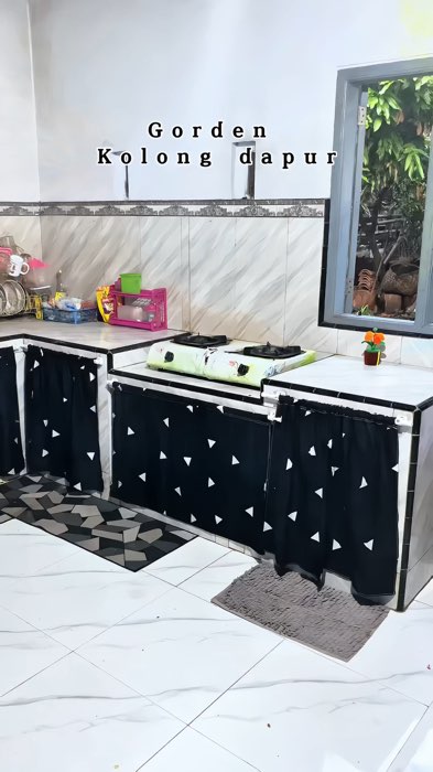 Kenapa baru tau kalo nutup aib kolong dapur semurce ini #gordenkolongdapur #dapurminimalis #RacunShopeeCheck #RacunShopee #ShopeeCOD