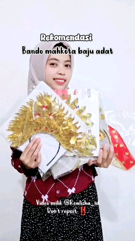 bando mahkota adat #bandoadat #RacunShopee #GratisOngkirRP0 #GakNyeselBeliIni #SpillRacunShopee #SpillBawaBerkah