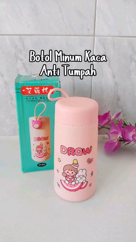 botol minum unik free BPA#fyp #botolminumviral #botolminumanak #botolminumkaca #botolminumlucu #ViralDiShopeeVideo #RacunShopee #11newyearsale