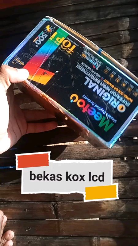 bekas box lcd #bekas #bekasbox #metood #ShopeeCOD #racunshopeee #shopeeterkini