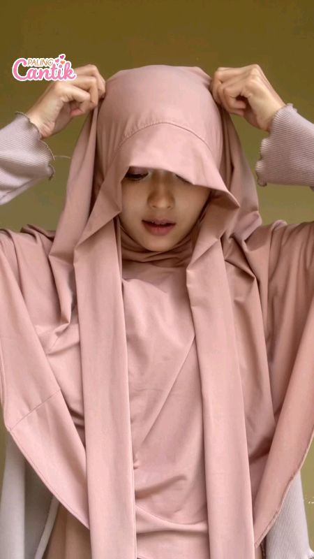 Jilbab Hijab Kerudung Bergo Instan Syar'i French Khimar Arabian