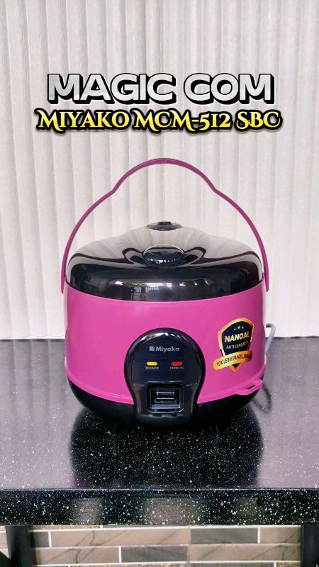 Magic Com Miyako MCM-512 SBC #miyako #magiccom #miyakomcm512 #ricecooker #ricecookermiyako #RacunShopee #SpillRacunShopee #ViralDiShopeeVideo