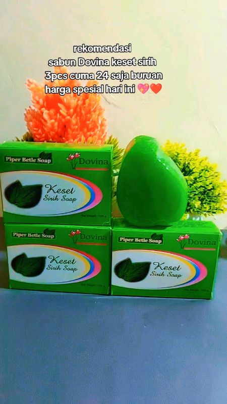 sabun dovina keset sirih #sabunkewanitaanbpom #sabundovinasirih #sabundovinamurah #RacunShopeeCheck #racunshopeemurah #ShopeeVideoCreator #racunshopee
