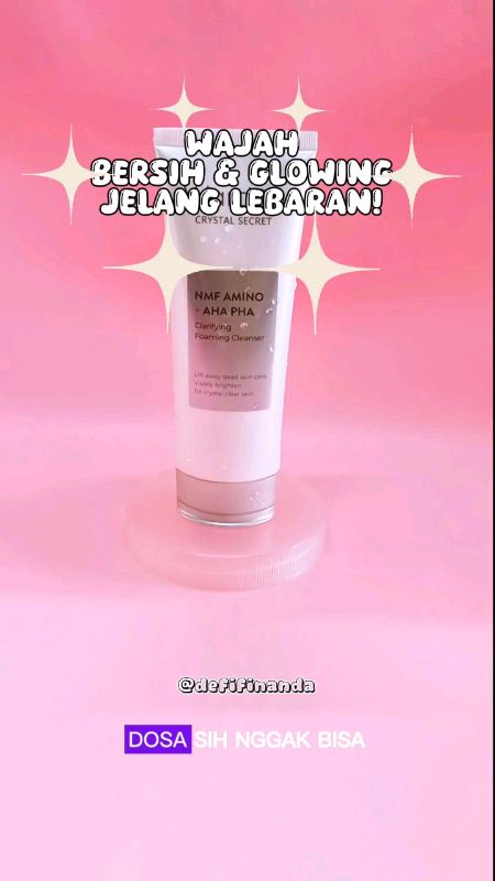 kulit kusam dihapus dengan face wash yang tepat! #RacunShopee #wardah #wardahcrystalsecret #wardahcrystalsecretfoamingcleanser #THRBersamaParagon