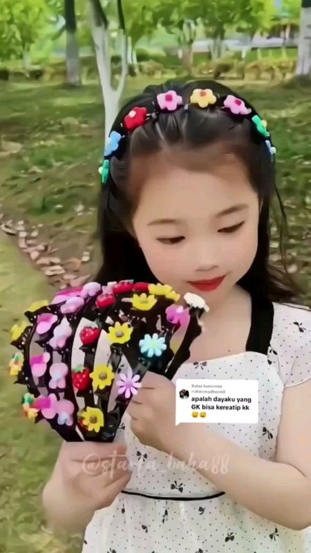 KIYOMI Bando Jepit Anak Motif Karakter Kartun, Bunga, Buah Gaya fashion korea #bandojepitkorea #RacunShopeeCheck #ShopeeCOD