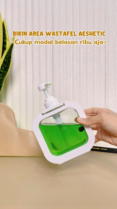 Bagus simple & aesthetic#RacunShopee #Diskon40RB #GakNyeselBeliIni #botolrefillsabun #botolrefillsabuncair #botolrefillpump #botolrefillaesthetic