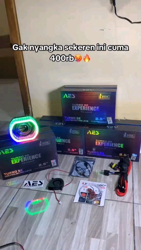 pake biled tinggal pasang 🥵🔥🔥#aes #rgb #paketbiled  #modifikasimotor #GratisOngkirRP0 #shopeevideo #fyp