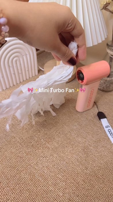 Kipas turbo mini portabel Gojodoq #miniturbofan #kipasturbomini #kipasportablegoojodoq #shopeevideo
