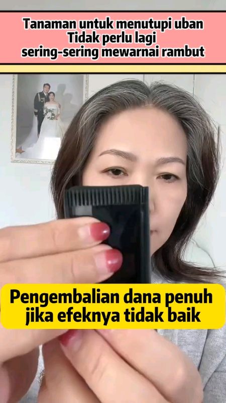 STIK PEWARNA RAMBUT UNTUK MENUTUPI UBAN