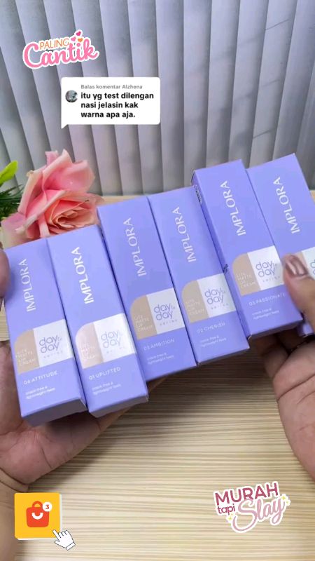 Implora day to day lite mate lipcream #implora #imploradaytoday #imploraurbanlipcream #ShopeeBeautyHaul #ShopeeLook #ShopeeCOD #RacunShopee