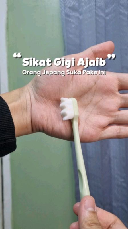 sikat gigi lembut nyaman ala jepang #GratisOngkirRP0 #TermurahDiShopee #ShopeeCOD