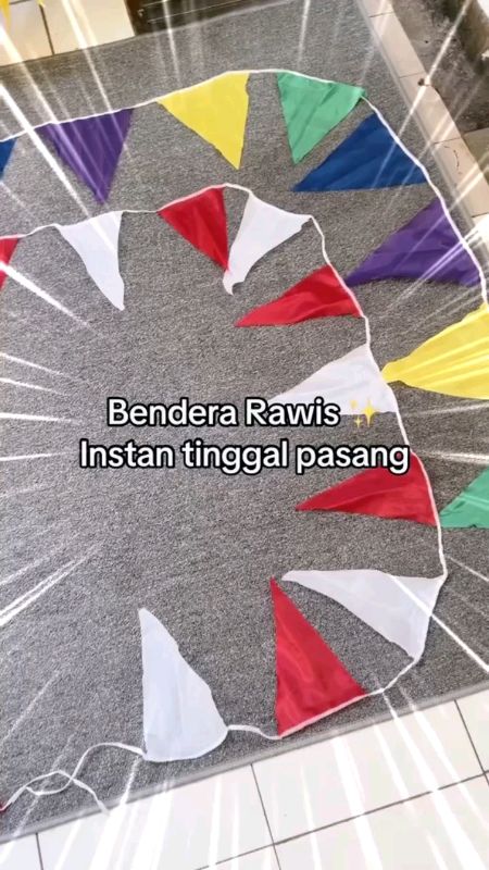 bendera umbul-umbul segitiga, bbendera hias agustusan #benderasegitigakainwarnawarni #benderahiasagustusan#benderaumbulumbul