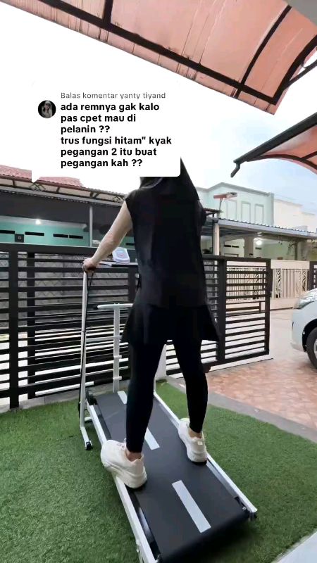 Treadmill Manual MultiFungsi Treadmill 15 in...