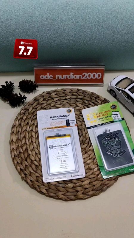 BATERAI RAKKIPANDA V1VO #baterairakkipanda #77megashoppingday #GratisOngkirRP0 #GakNyeselBeliIni #ViralDiShopeeVideo