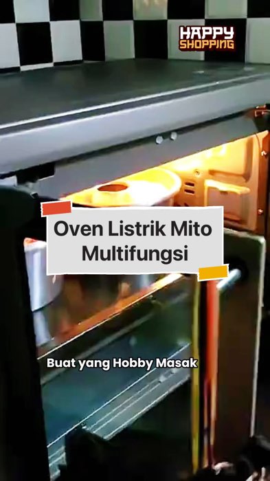 Oven Mito MO300 Double Door 33L #oven #ovenmito #ovenlistrik #ovenmito #ovenmultifungsi #ovenlowwatt #perabotanrumahtangga #elektronikrumahtangga #fyp