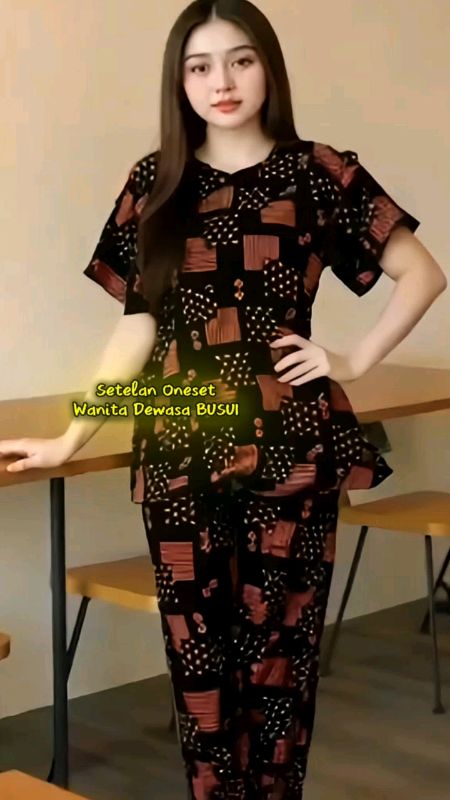 ONESET WANITA DEWASA BUSUI KANCING DEPAN #SpillBawaBerkah #RacunShopee #ShopeeFashionHaul #setelanwanita #onesetkekinian