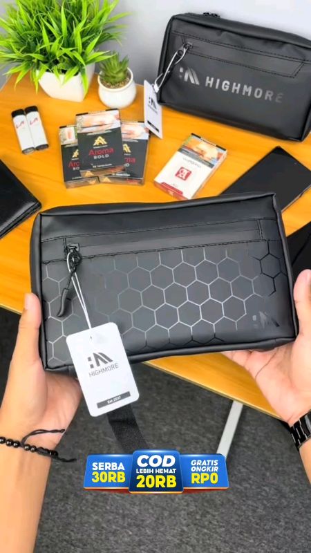 highmore tas seelempang handbag pria murah anti air #HighmoreWaterproof #highmoretasselempangpriayanglagiviral #RacunShopee #handbag #clucthbag