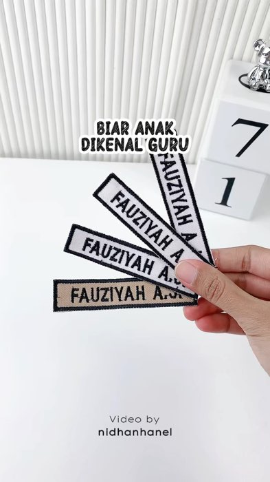 Bet Nama Tag Lokasi Sekolah #RacunShopee #SpillRacunShopee #ViralDiShopeeVideo #ShopeeCOD #betnama #betnamabordir #nametag #betsekolah #CODinApa #bet