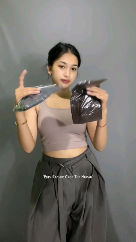Zelda elie kaos crop top wanita polos slimfit ct 001#RacunShopee #SpillRacunShopee #OOOTDFashionshope #kaoscroptop #croptop #croptoppolos #croptopkore
