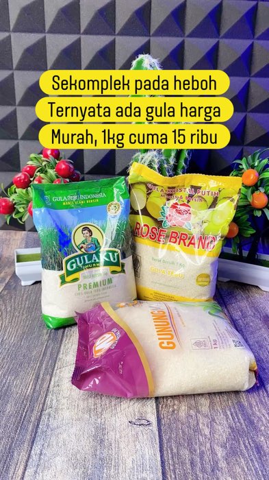 Promo gula harga ambyar cuma 15 ribu #gula #gulapasir #gulamurah #gulaku #gulaku1kg #gularosebrand #gularosebranddiskon #gulagmp #gulagmp1kg #gula1kg
