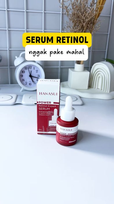 Serum 5x lebih ampuh #ShopeeBeautyHaul #ShopeeFashionHaul #SpillBawaBerkah #BadaiTapiBudget #GakNyeselBeliIni #hanasui #serumretinolmurah #retinol