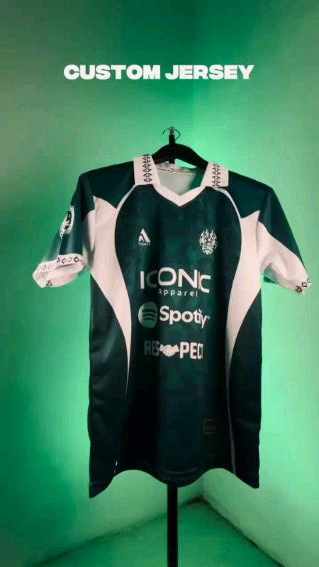 Jersey hijau dan putih kombinasi mewah😎😎#jerseycustom #jerseyprinting #jerseybola#jerseyfutsal#jerseyclub