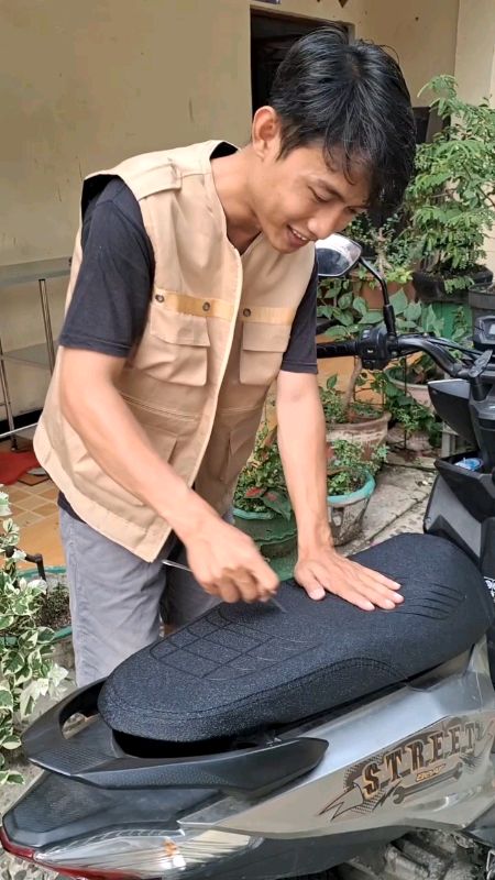 cover jok anti cakar kucing #jokmotor #jokanticakarkucing #ShopeeLook #ShopeeCOD