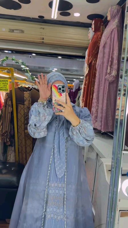 Queensha dress set hijab gamis kekinian#dresssethijab #dresscantik #dresspremiumquality #RacunShopee #shopeevideo