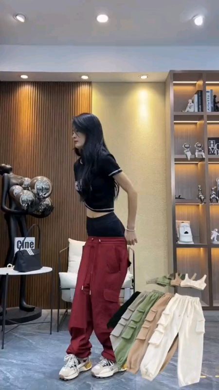 celana cargo wanita#celanacargowanitakekinian #celanawanitaterbaru