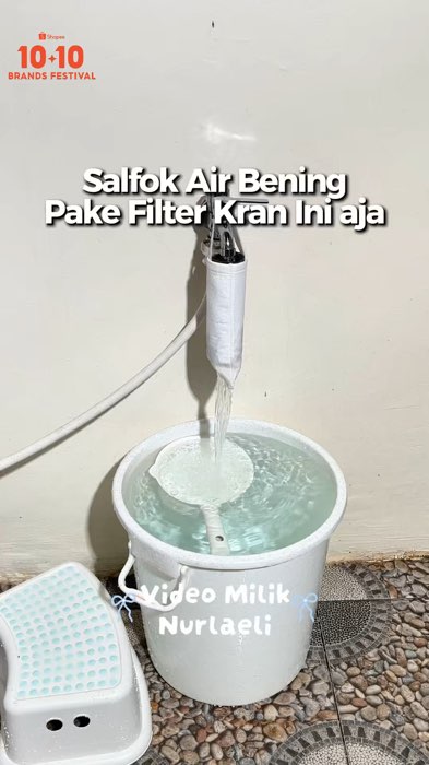 Filter Kran Air #RacunShopee #SpillRacunShopee #PromoNonStop #DiskonRacunShopee #filterair #filterkranair #nurlaaeli