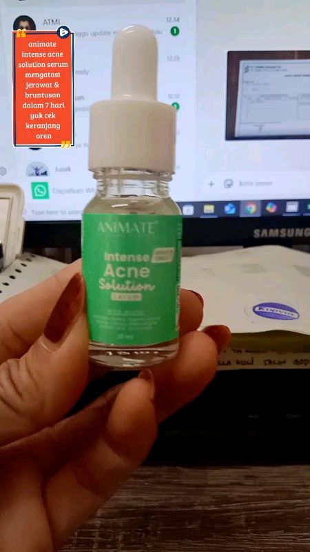 Serum Acne terbaik 😍#animateserum #animateskincare #GaNyeselBeliIni #GratisOngkirRP0 #ShopeeBeautyHaul #belipakaivoucher #reviewproduk #ShopeeCOD