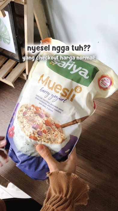 YEAYY DAPET MURAH #RacunShopee #GratisOngkirRP0 #DiskonRacunShopee #PromoNonStop #ViralDiShopeeVideo #ShopeeLook #granola #oatmeal #muesli