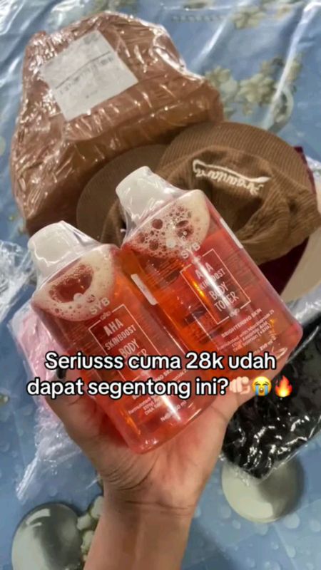 aha toner DNA salmon #shopieefashionhaul #shopiecod #shopiemurahlebay #shopievideo #shopi #SpillRacunShopeeHaul  #spillracunshoppe #SpillBawaBerkah